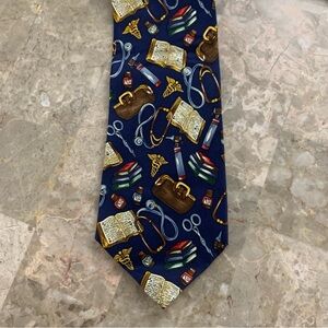 Alynn Tie Is There A Doctor In The House Necktie Medical Medicine Graduation New
